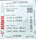 HAWK čerpadlo NMT 15L 200bar 1450RPM ľavý hriadeľ Ø24mm