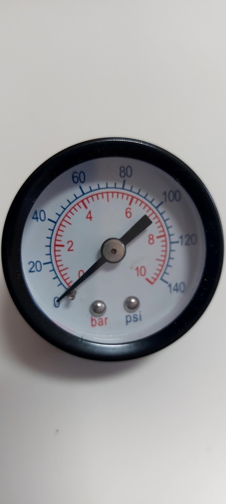 Manométer 10 bar.