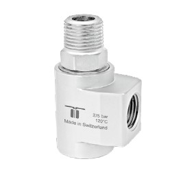 Angle swivel joint 90° -C WDCL-12 G1/2"F R1/2"M H=46 ø17 43.313