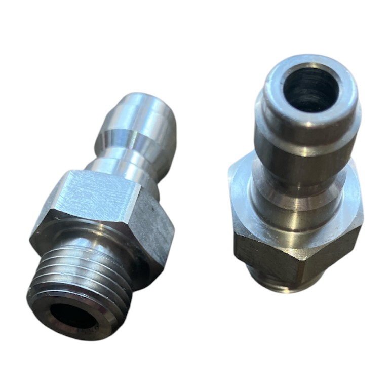 Mosmatic Plug nipple G1/4"-M SW17 NW6 ø12 70.021