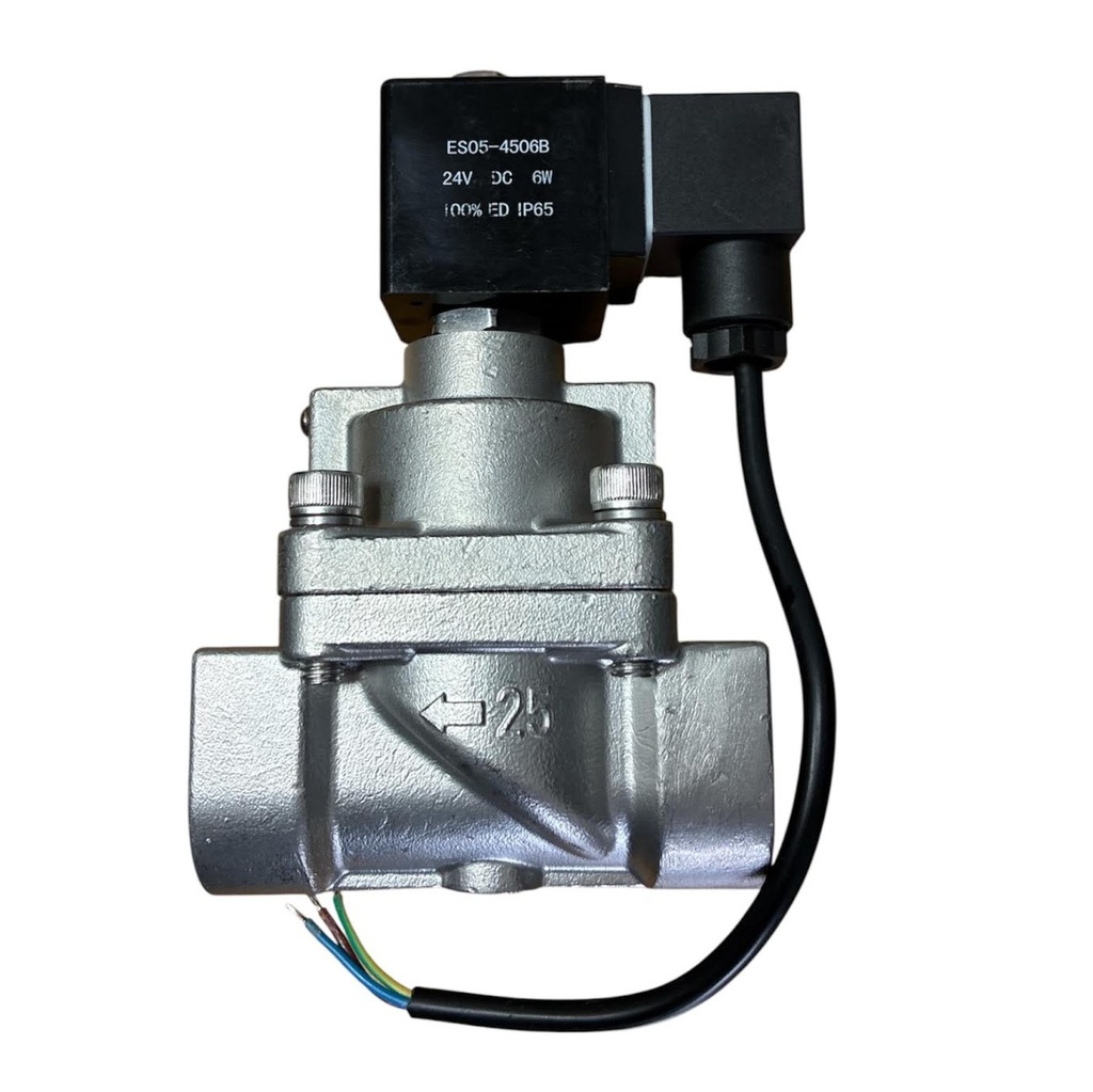 Solenoid valve 24V DC 6W